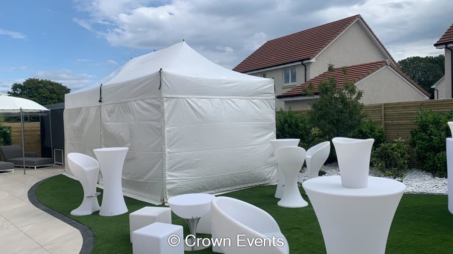 6 x 3m Gazebo Hire Glasgow Crown Marquee Hire